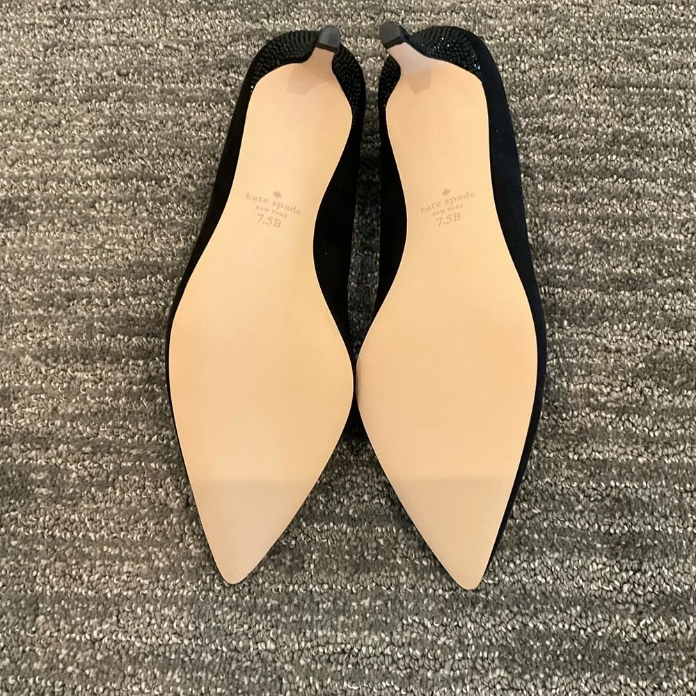 Kate Spade Crystalline Pumps - Black - Picture 7 of 9